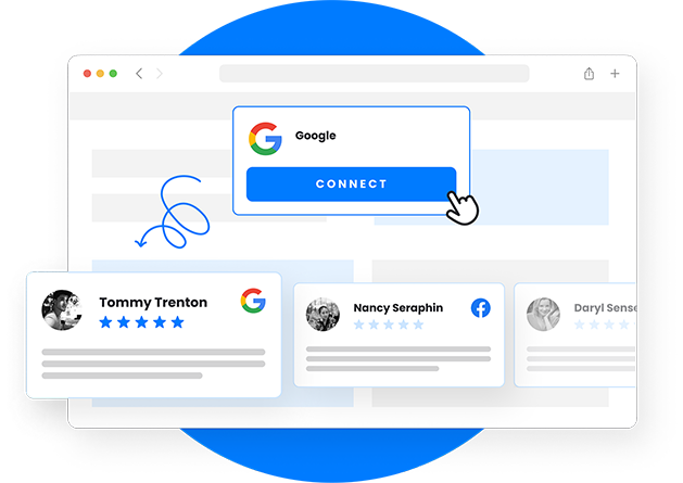 google reviews widget hero image